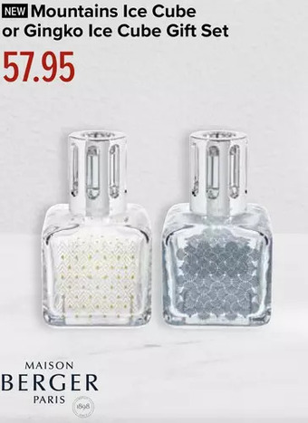 Maison Berger Paris Mountains Ice Cube or Gingko Ice Cube Gift Set