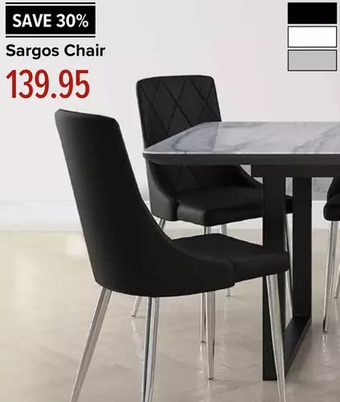 Linen Chest Sargos Chair offer