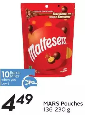 Sobeys Mars Pouches offer