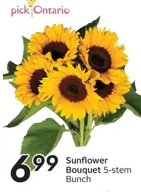 Sobeys Sunflower Bouquet offer