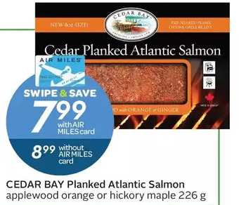 Sobeys Cedar Bay Planked Atlantic Salmon offer