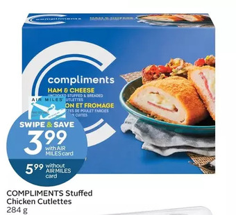 Sobeys Compliments Stuffed Chicken Cutlettes offer