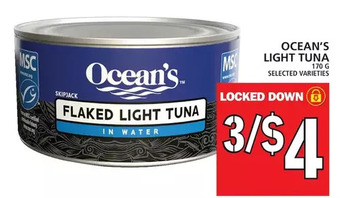 Food Basics Ocean's Light Tuna offer