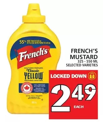 Food Basics French's Mustard offer