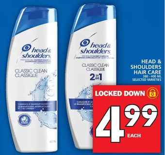 Food Basics Head & Shoulders Hair Care offer