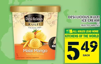 Food Basics Desi-Licious Kulfi Ice Cream offer