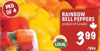Farm Boy Rainbow Bell Peppers offer