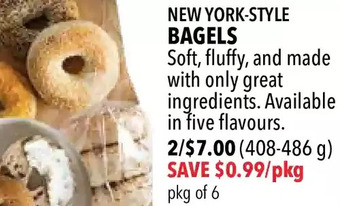 Farm Boy New York-Style Bagels offer