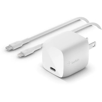 Staples Belkin 30W Gan Home Charger with C-C Cable offer