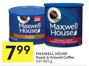 Foodland Maxwell House Roast & Ground Coffee offer