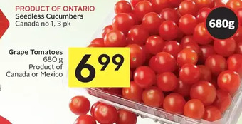 Foodland Grape Tomatoes offer