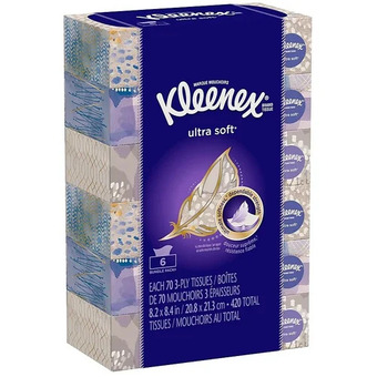 Staples Kleenex Ultra Soft Tissues offer