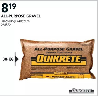 Lowe's All-Purpose Gravel offer