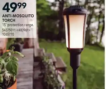 Lowe's Anti-Mosquito Torch 18' Protection Range. offer