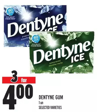 Metro Dentyne Gum offer