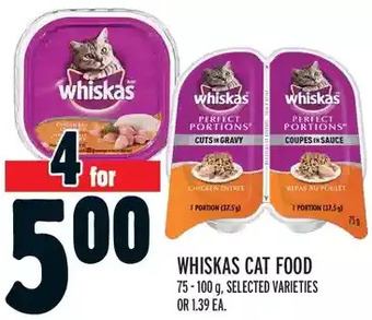Metro Whiskas Cat Food offer