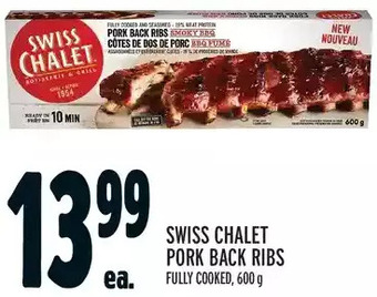 Metro Swiss Chalet Pork Back Ribs offer