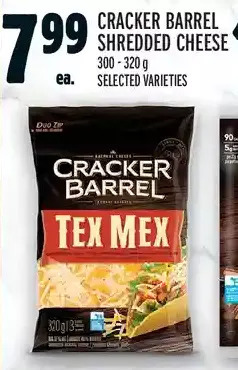 Metro Cracker Barrel Shredded Cheese offer