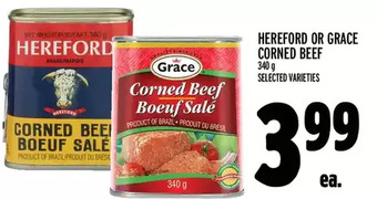 Metro Hereford or Grace Corned Beef offer