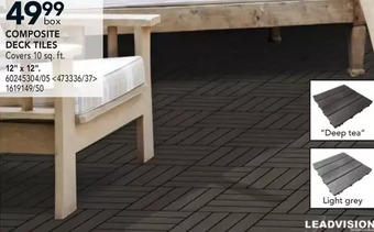 RONA Composite Deck Tiles offer