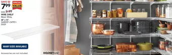 RONA Closetmaid Wire Shelf offer