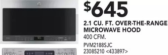 RONA GE Profile 2.1 Cu. Ft. over-the-Range Microwave Hood offer