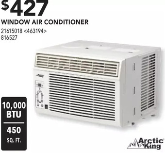 RONA Arctic King Window Air Conditioner offer