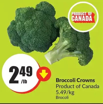 FreshCo Broccoli Crowns offer