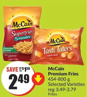 FreshCo McCain Premium Fries offer