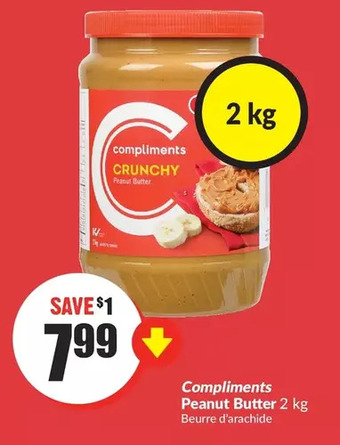 FreshCo Compliments Peanut Butter offer