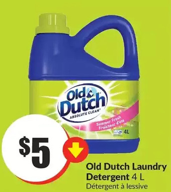 FreshCo Old Dutch Laundry Detergent offer