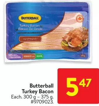 Walmart Butterball Turkey Bacon offer