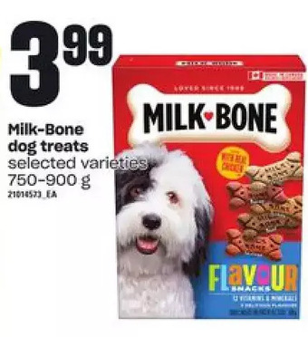 Loblaws Milk-Bone Dog Treats offer