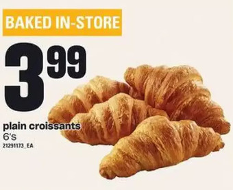 Loblaws Plain Croissants offer