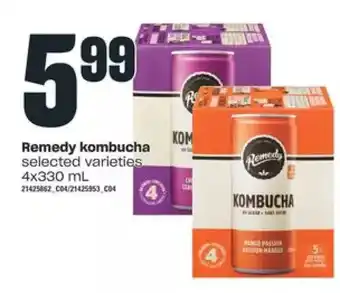Independent Grocer Remedy Kombucha offer