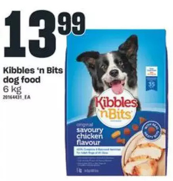 Independent Grocer Kibbles 'n Bits Dog Food offer