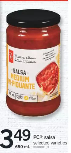 Fortinos PC Salsa offer