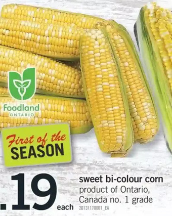 Fortinos Sweet Bi-Colour Corn offer