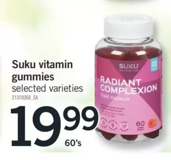 Fortinos Suku Vitamin Gummies offer