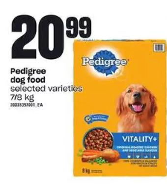 Zehrs Markets Pedigree Dog Food offer