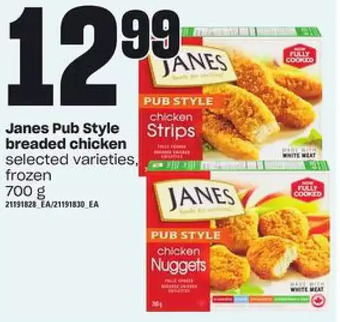 Zehrs Markets Janes Pub Style Breaded Chicken offer