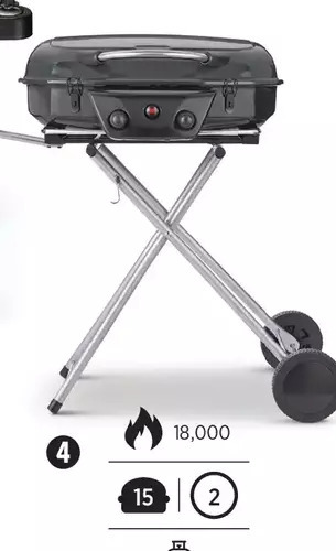 Canadian Tire Master Chef Portable Cart Grill offer