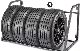 Canadian Tire Motomaster Wall-Mount Tire Rack offer