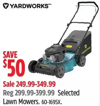 Canadian Tire Lawn Mowers offer