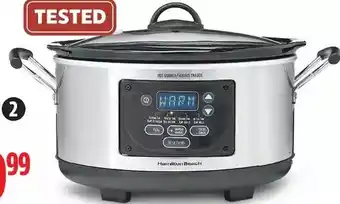 Canadian Tire 6-Qt Programmable Slow Cooker offer