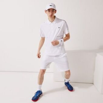 Lacoste Men's lacoste sport piqué and mesh polo shirt offer