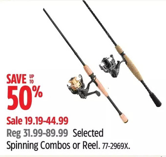Canadian Tire Spinning Combos or Reel offer