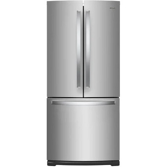 The Brick Whirlpool 20 Cu. Ft. French-Door Refrigerator - WRF560SFHZ offer