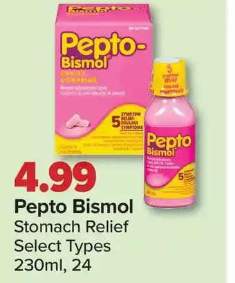PharmaChoice Pepto Bismol Stomach Relief offer