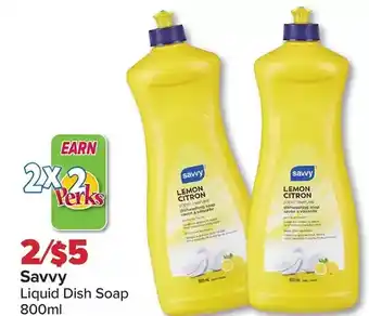 PharmaChoice Savvy Liquid Dish Soap offer